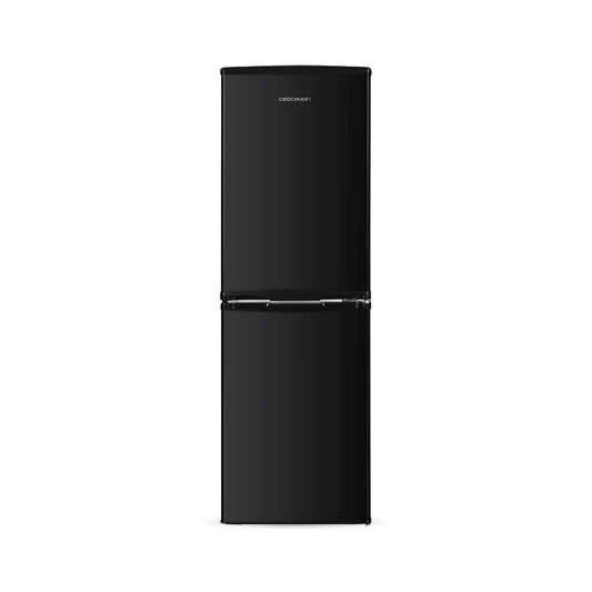 Cookology CFF1425050 142L Fridge Freezer, Black, 4-Star, 50/50